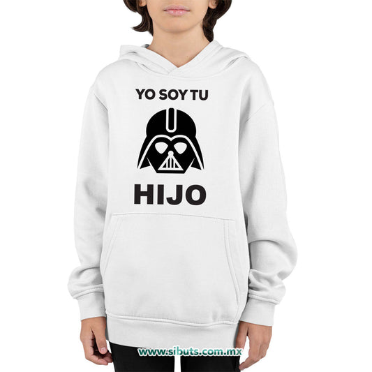 Sudadera Niño Gorro Star Wars Darth Vader Yo Soy Tu Hijo