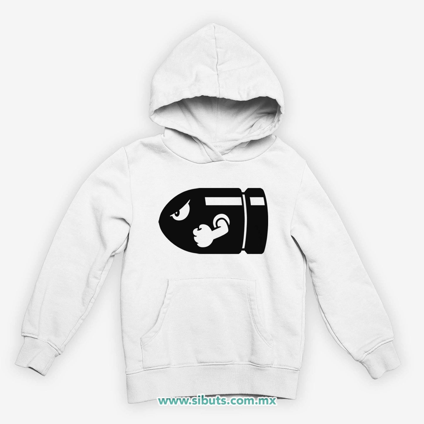 Sudadera Niño Gorro Super Mario Bross Bullet