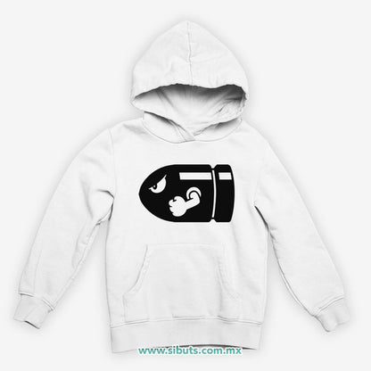 Sudadera Niño Gorro Super Mario Bross Bullet