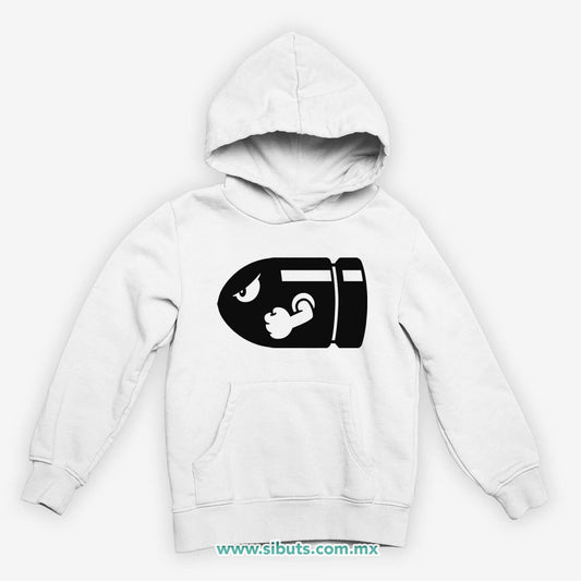 Sudadera Niño Gorro Super Mario Bross Bullet