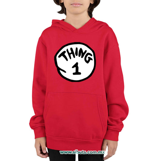 Sudadera Niño Gorro Dr. Seuss Thing 1