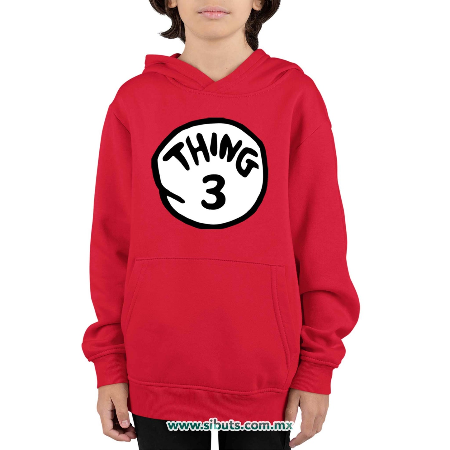 Sudadera Niño Gorro Dr. Seuss Thing 3
