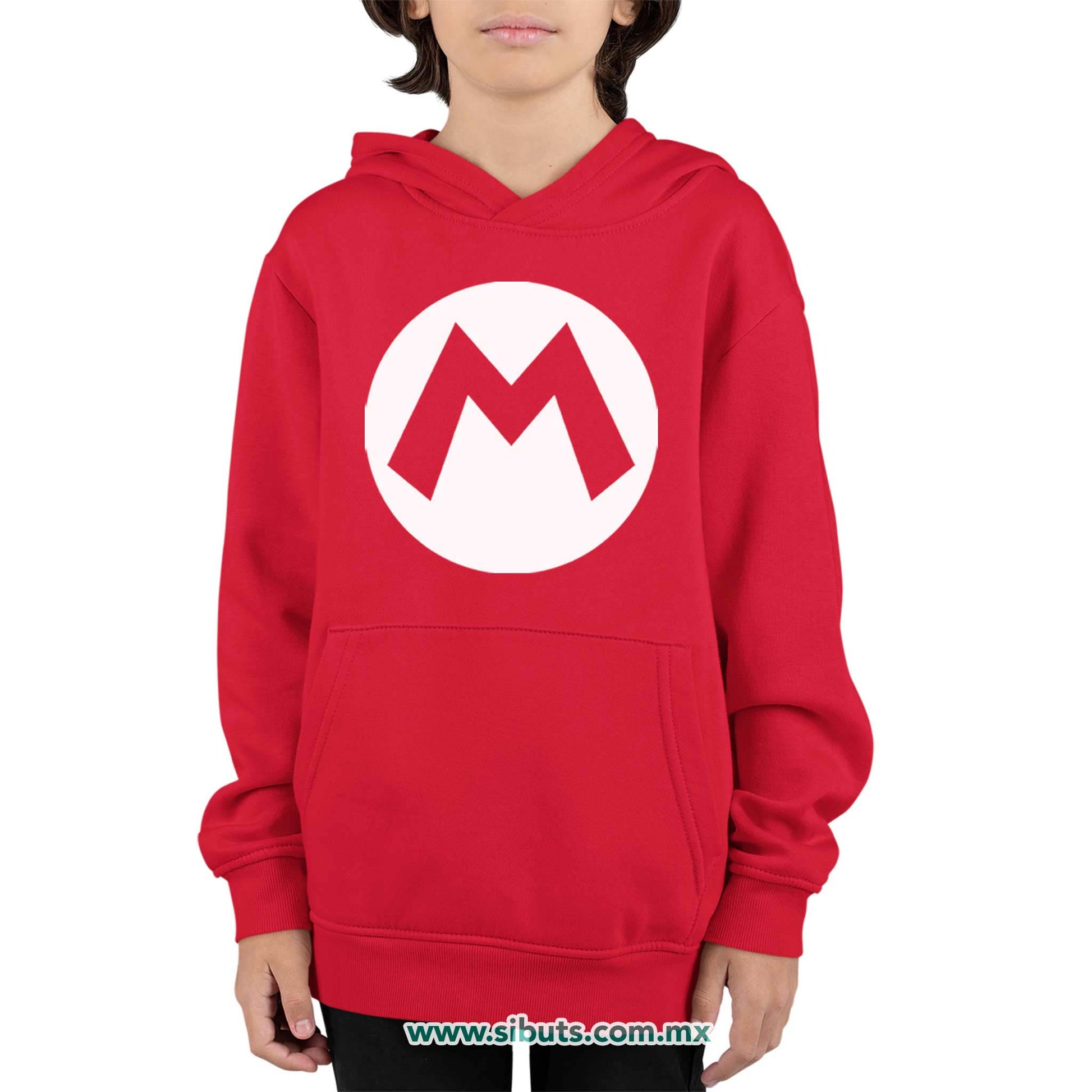 Sudadera Niño Gorro Super Mario Bros