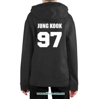 Sudadera Niño Gorro K pop BTS Jung Kook 97