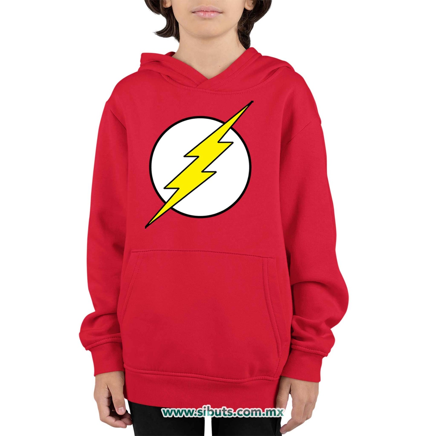Sudadera Niño Gorro Flash