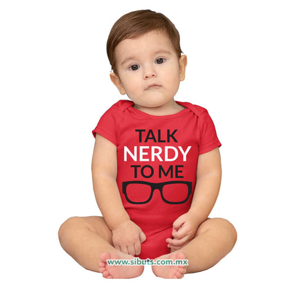 Pañalero Bebé Talk Nerdy To Me