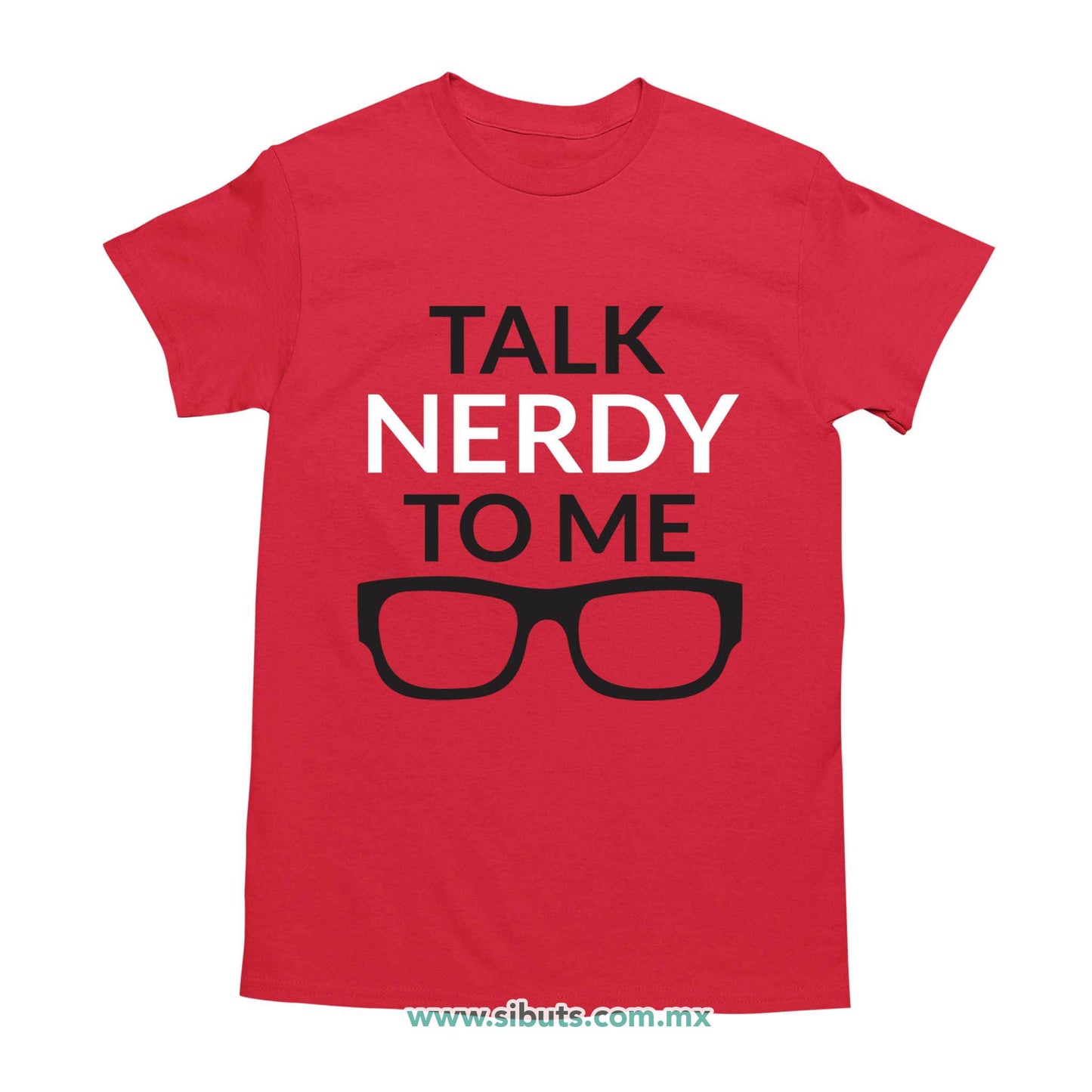 Playera Hombre Talk Nerdy To Me
