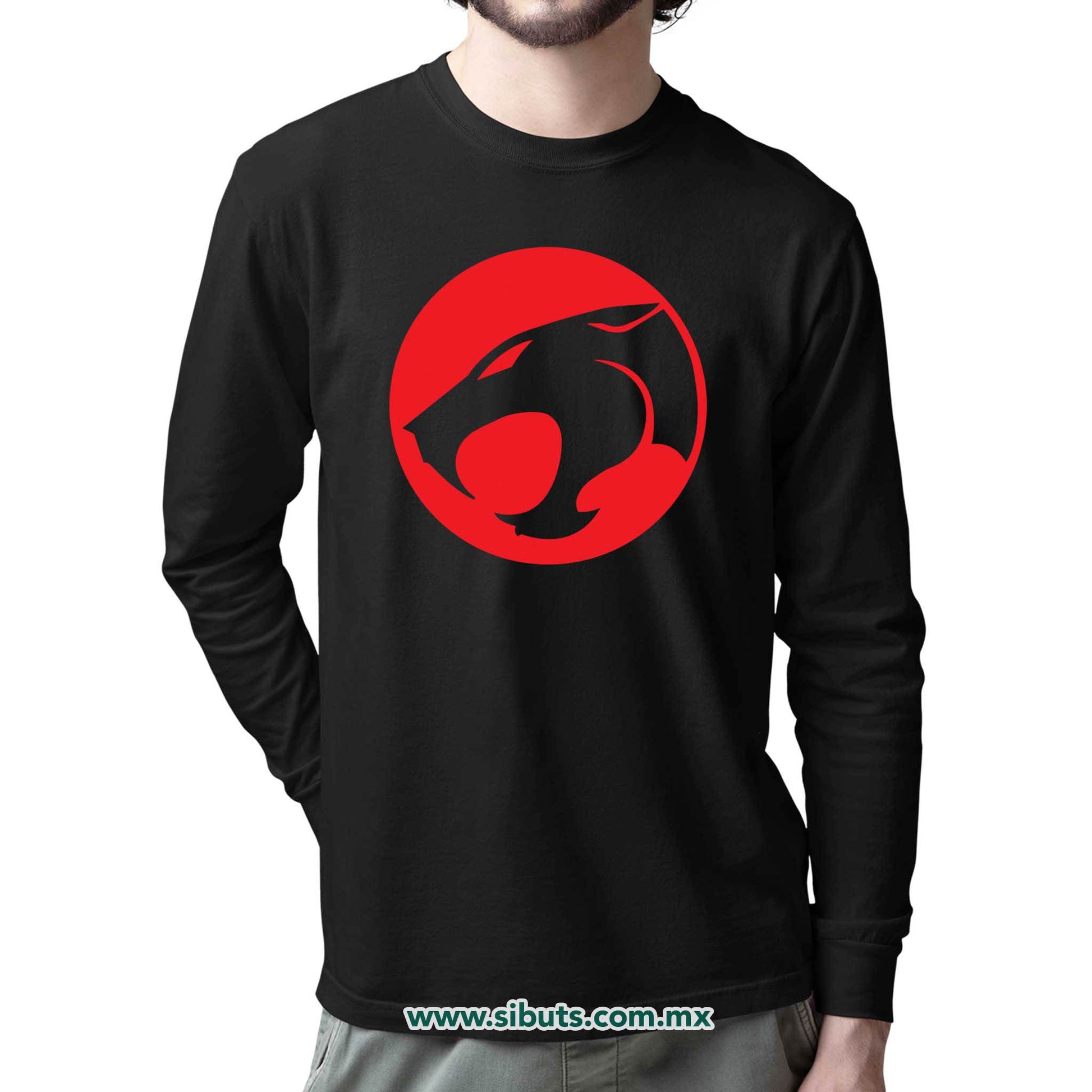 Playera Hombre Manga Larga Thundercats