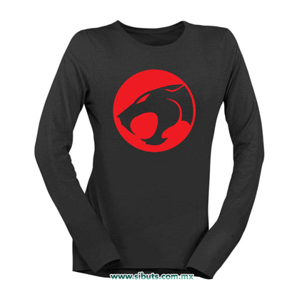 Playera Mujer Manga Larga Thundercats