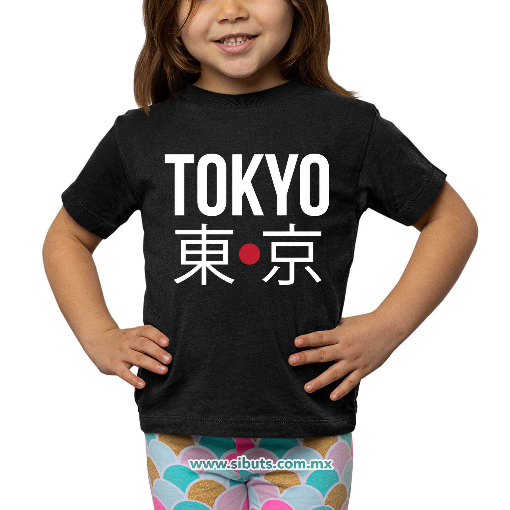 Playera Niña Tokyo Japón