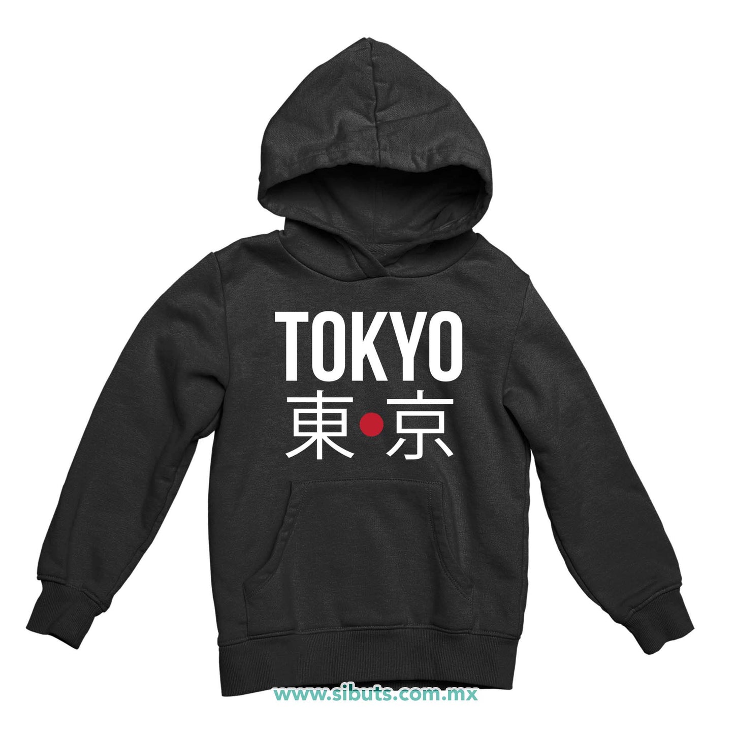 Sudadera Niña Gorro Tokyo Japón