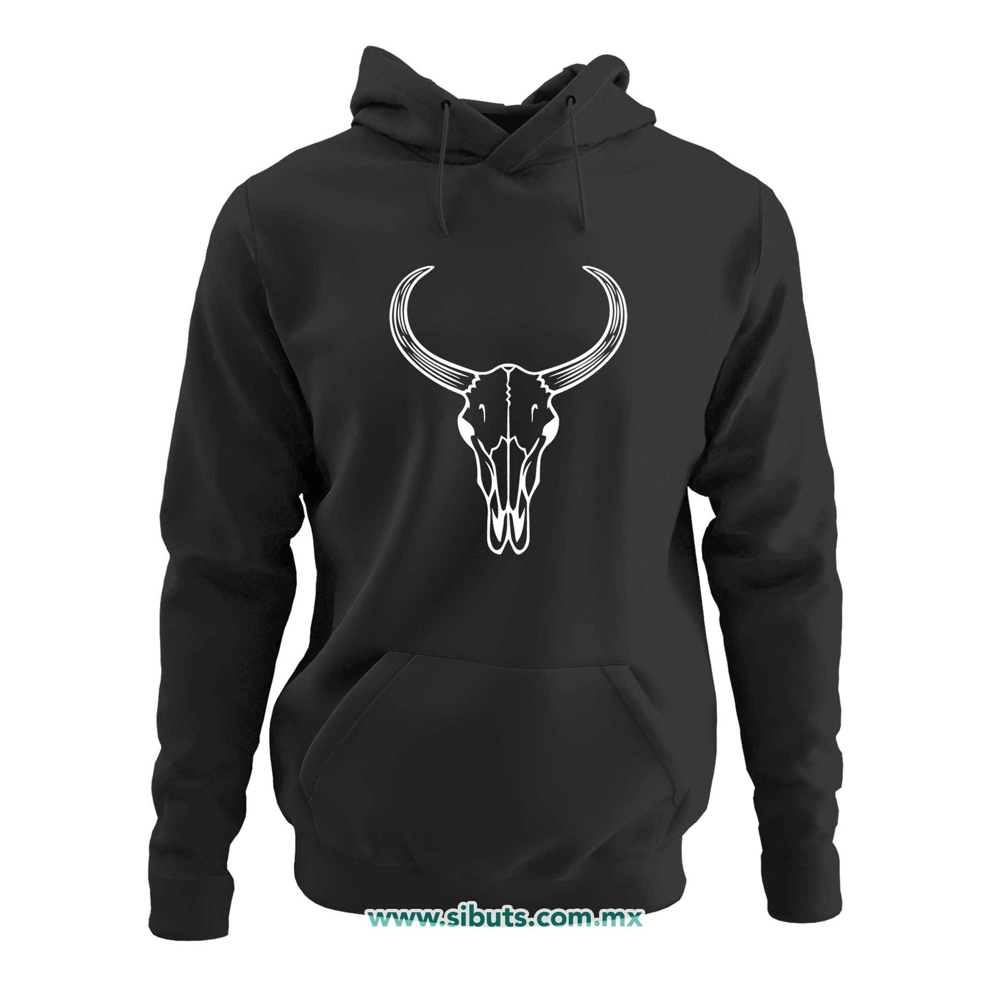 Sudadera Mujer Gorro Toro Silueta