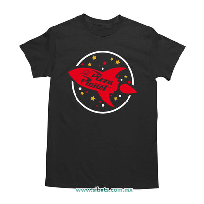 Playera Hombre Toy Story Pizza Planet