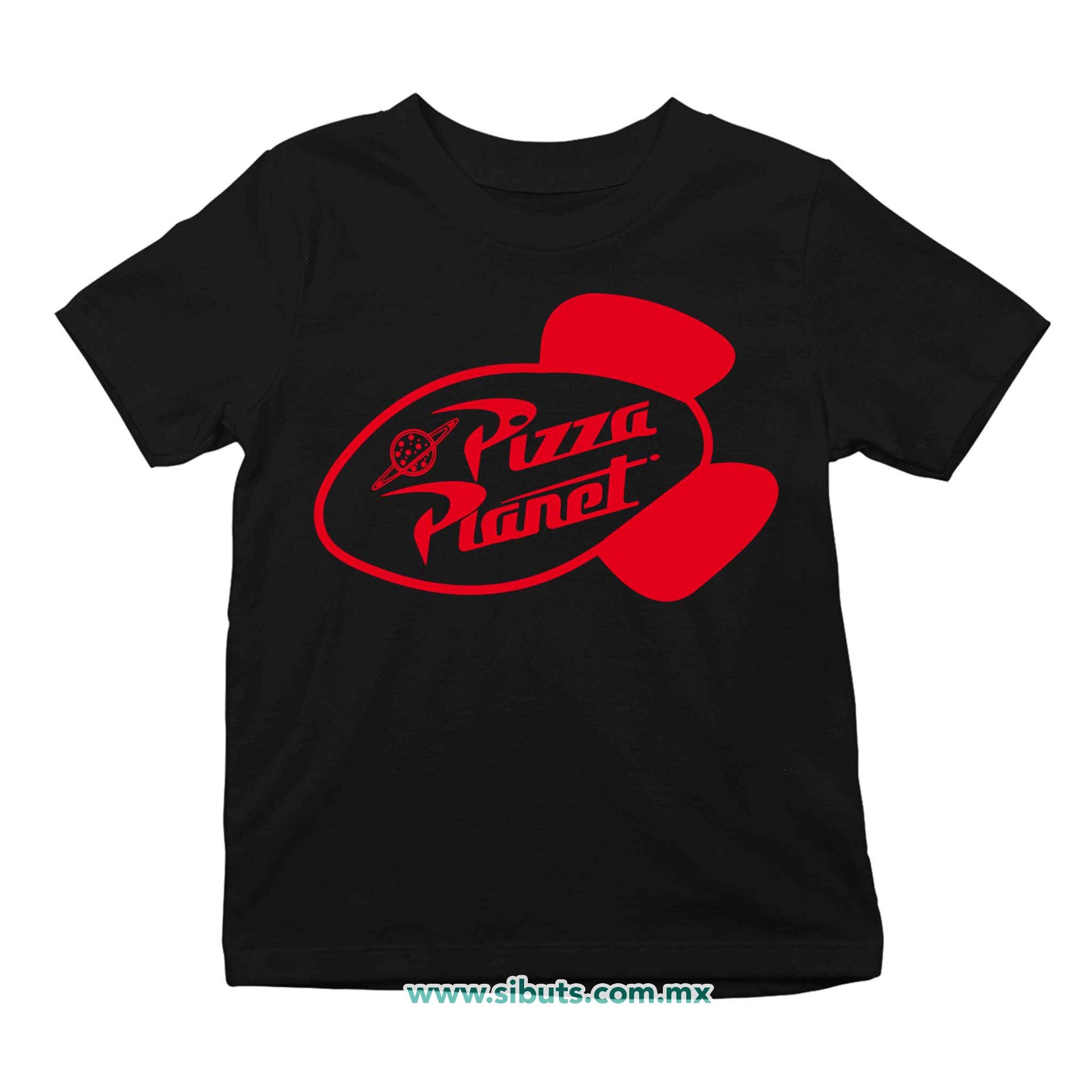 Playera Niño Toy Story Pizza Planet Rojo