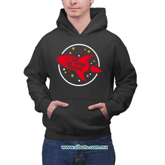 Sudadera Hombre Gorro Toy Story Pizza Planet