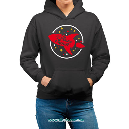 Sudadera Mujer Gorro Toy Story Pizza Planet