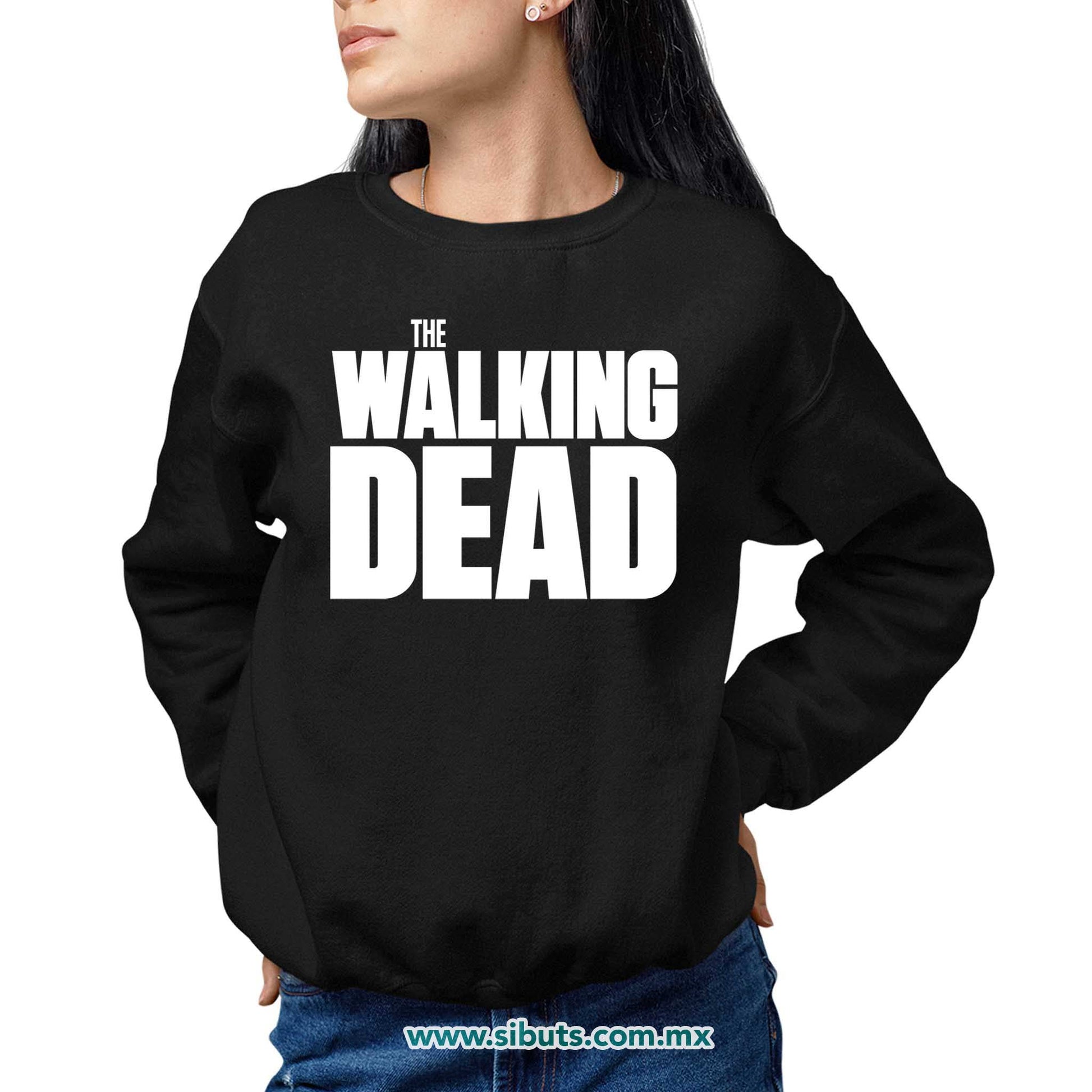 Sudadera Mujer Cuello Redondo The Walking Dead