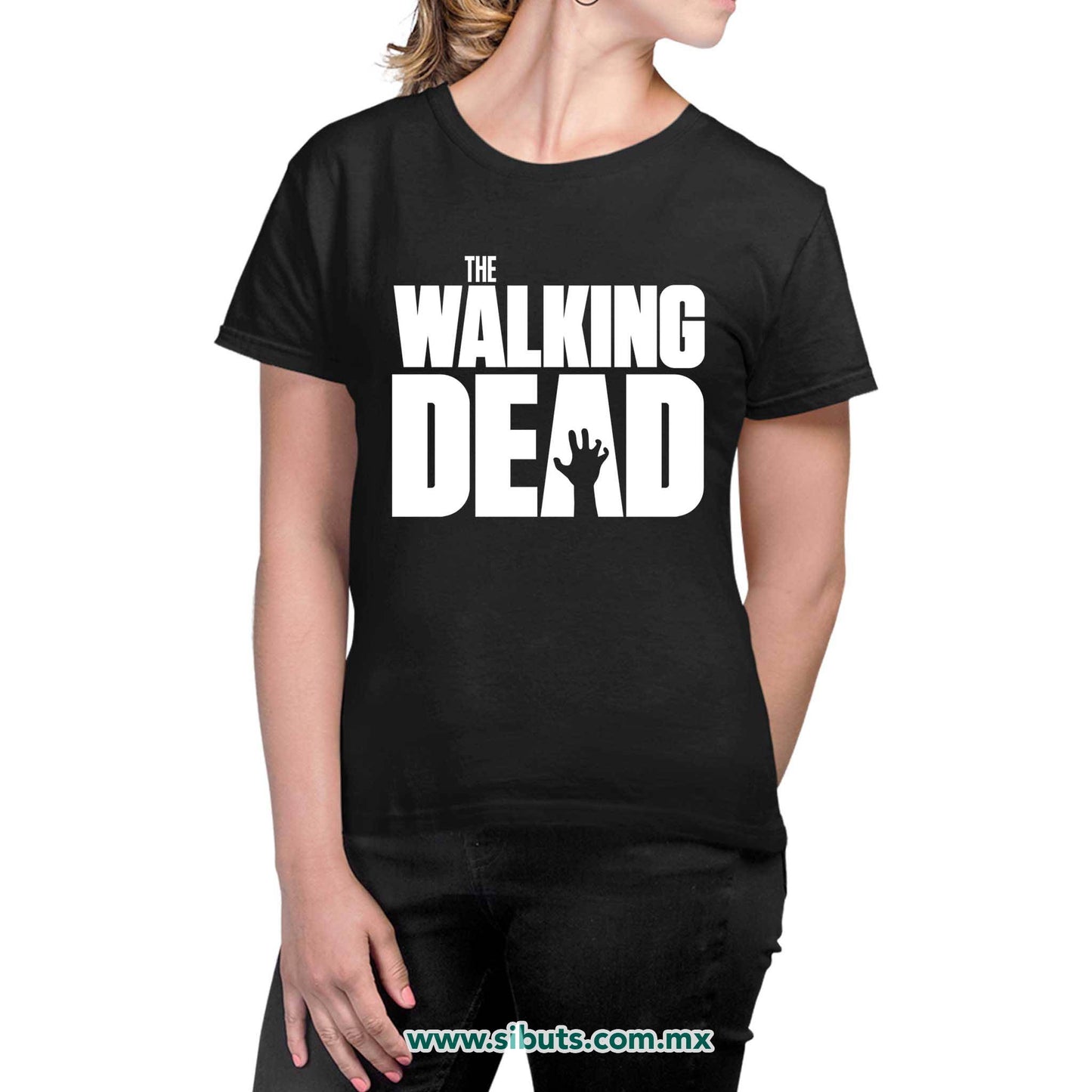 Playera Mujer The Walking Dead Zombie