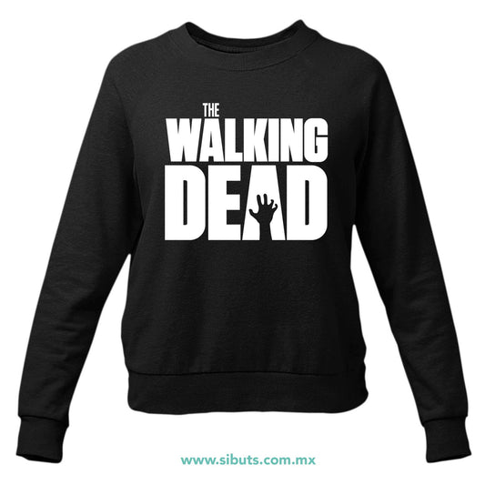 Sudadera Mujer Cuello Redondo The Walking Dead Zombie