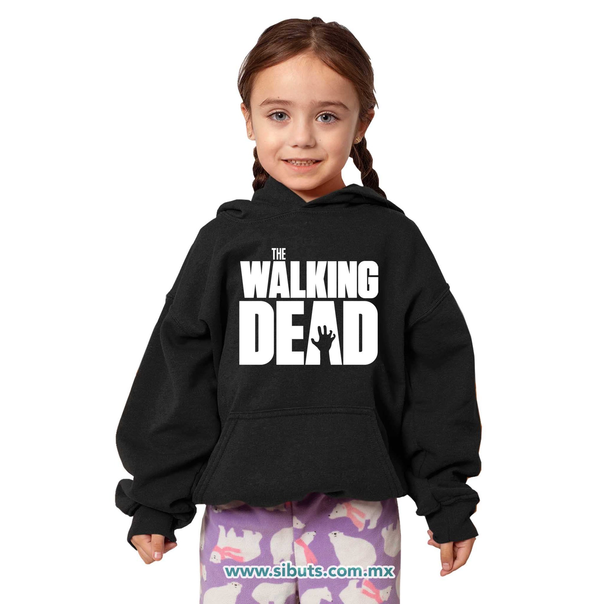 Sudadera Niño Gorro The Walking Dead Zombie