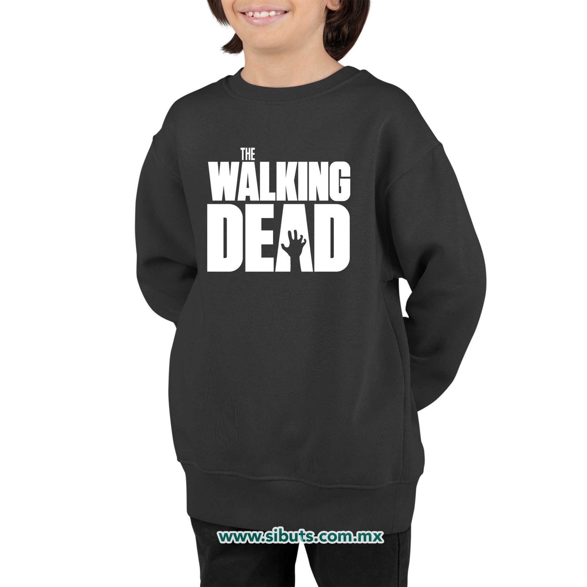 Sudadera Niño Cuello Redondo The Walking Dead Zombie