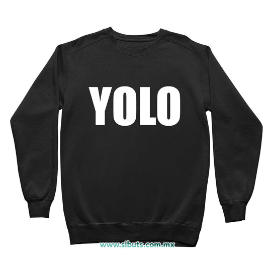 Sudadera Niño Cuello Redondo Frase Yolo