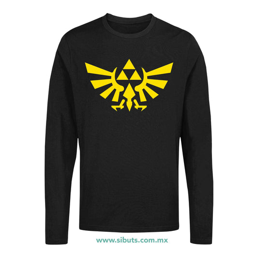 Playera Hombre Manga Larga The Legend Of Zelda