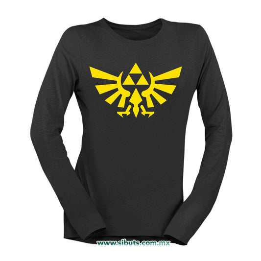 Playera Mujer Manga Larga The Legend Of Zelda