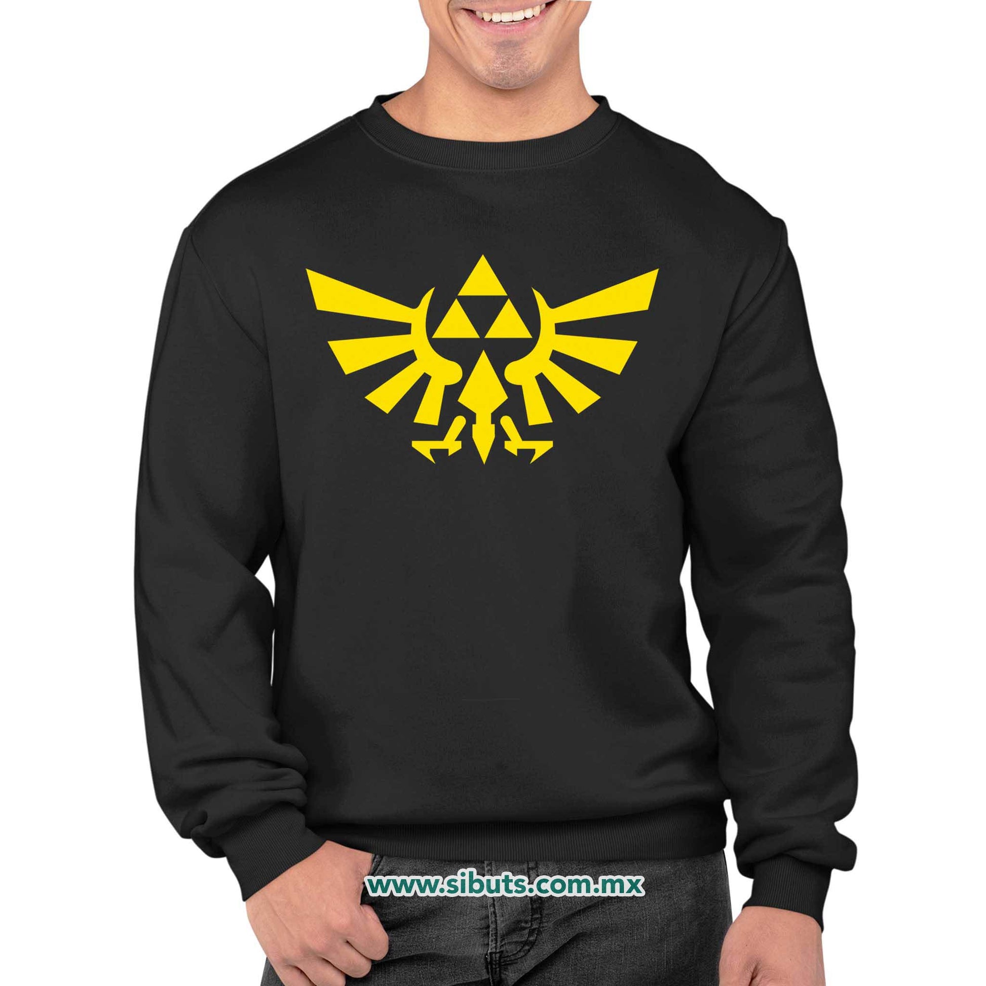 Sudadera Hombre Cuello Redondo The Legend Of Zelda